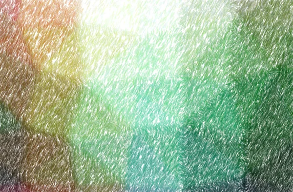 Abstrakt Illustration Grön Abstrakt Färg Penna Bakgrund — Stockfoto