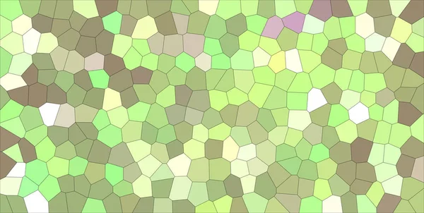 Красивая Абстрактная Иллюстрация Зеленого Коричневого Фиолетового Маленьких Шестиугольников Потрясающе Вашего — стоковое фото