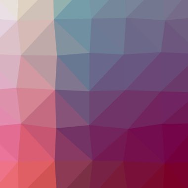 Soyut düşük poli pembe kare arka plan resmi