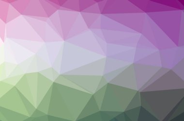 Soyut Yeşil, Mor yatay düşük polimerli arka plan. Çok güzel bir çokgen dizaynı. İhtiyaçlarınız için faydalı. 