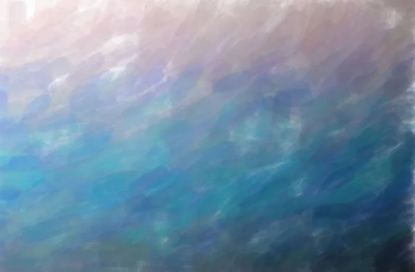 Абстрактная Иллюстрация Синего Акварельного Фона — стоковое фото