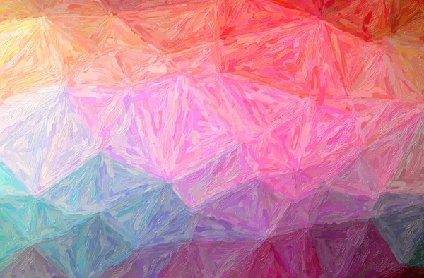 Abstracte Illustratie Van Roze Grote Kleur Variatie Impasto Achtergrond — Stockfoto