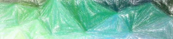 Obrázek Zelené Voskové Tužky Nízkým Pokrytím Pozadí Abstraktní Malby — Stock fotografie
