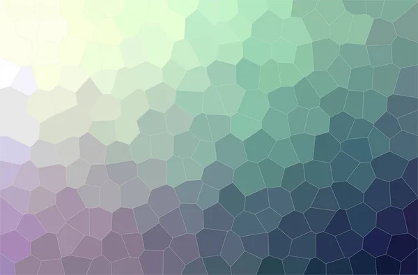 Ilustrasi Abstrak Dari Latar Belakang Hexagon Ukuran Tengah Biru Dan — Stok Foto