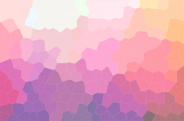 Abstract Illustration Pink Middle Size Hexagon Background — Stock Photo, Image