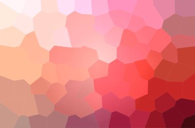 Soyut illüstrasyon kırmızı büyük altıgen arka plan.