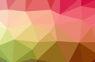 Soyut Orange, Pink, Kırmızı yatay düşük polimer arkaplan. Çok güzel bir çokgen dizaynı. İhtiyaçlarınız için faydalı. 