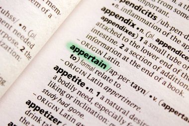 Sözcük veya tümcecik Sözlükteki olması