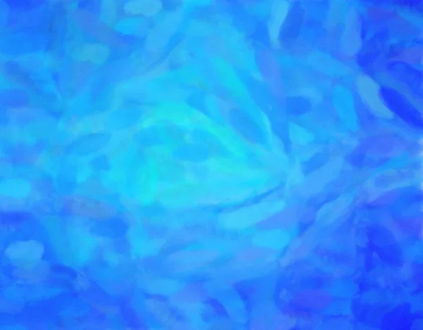 Buena Ilustración Abstracta Pintura Lavado Acuarela Azul Encantador Para Proyecto —  Fotos de Stock