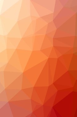 Soyut Orange dikey düşük polimerli arka plan tasviri. Çok güzel bir çokgen dizaynı. İhtiyaçlarınız için faydalı. 