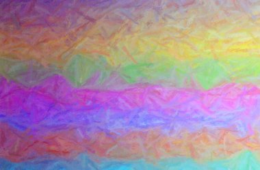 Soyut turuncu uzun fırça darbeleri Pastel arka plan resmi.