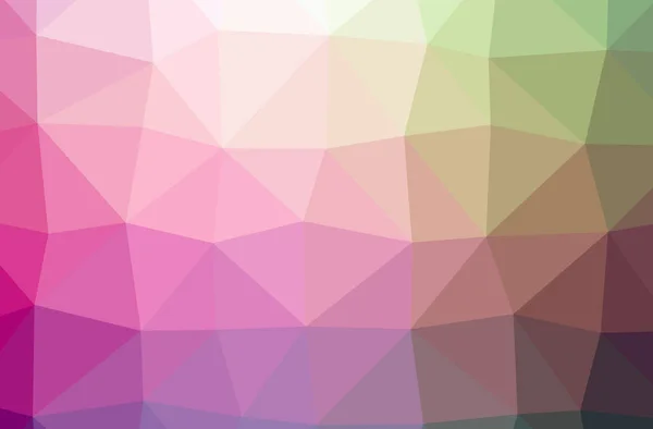 Ілюстрація Абстрактного Рожевого Горизонтального Низького Полі Фону Прекрасний Шаблон Дизайну — стокове фото