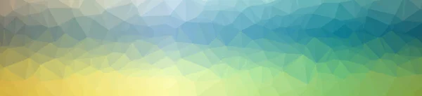 Illustration of abstract Blue And Green banner low poly background. Beautiful polygon design pattern. Useful for your needs.