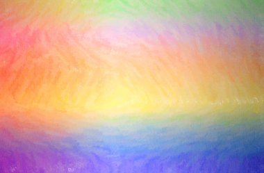 Turuncu, sarı balmumu mum boya arka plan soyut gösteren resim.