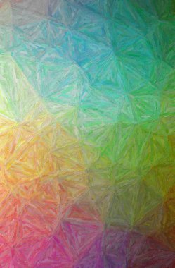 Yeşil Renkli Impasto arkaplanının soyut çizimi.