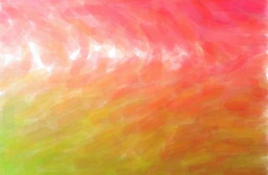 Turuncu Watercolor arkaplanının soyut çizimi.