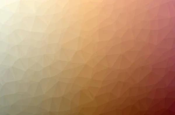 Illustratie Van Abstracte Oranje Horizontale Lage Poly Achtergrond Mooi Polygon — Stockfoto