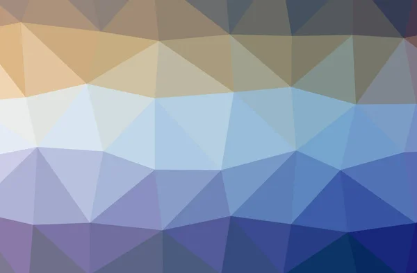 Illustration of abstract Blue And Purple horizontal low poly background. Beautiful polygon design pattern. Useful for your needs.