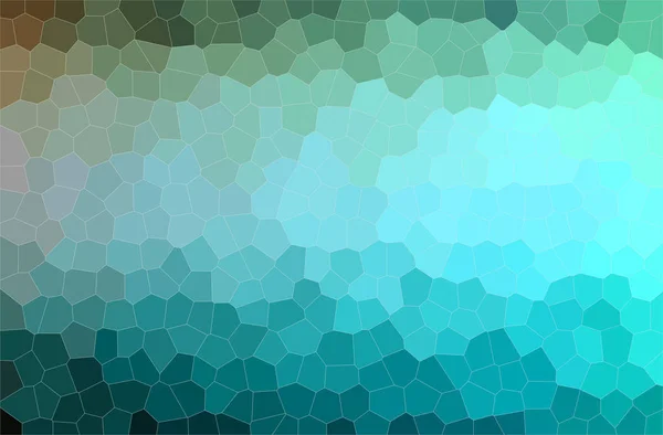 Abstracte Illustratie Van Blauw Groen Little Hexagon Achtergrond — Stockfoto