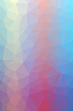 Mavi, kırmızı, sarı ve mor dikey düşük poli arka plan resmi. Güzel Çokgen tasarım deseni. İhtiyaçlarınız için yararlı. 