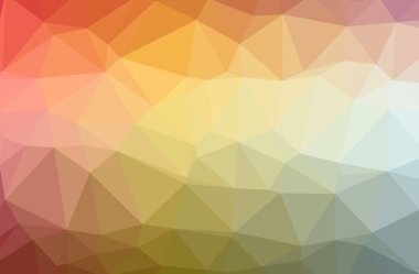 Soyut Turuncu, kırmızı yatay düşük poli arka plan resmi. Güzel Çokgen tasarım deseni. İhtiyaçlarınız için yararlı. 