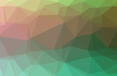 Soyut Yeşil Yatay Düşük Yalan Makinesi arkaplanı tasviri. Çok güzel bir çokgen dizaynı. İhtiyaçlarınız için faydalı. 