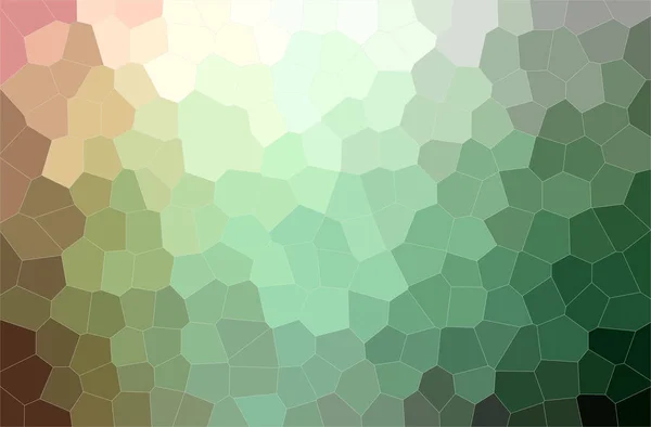 Абстрактная Иллюстрация Зеленого Фона Среднего Размера Шестиугольник — стоковое фото