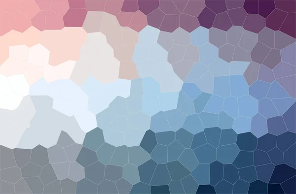 Illustration Abstraite Bleu Violet Taille Moyenne Fond Hexagonal — Photo