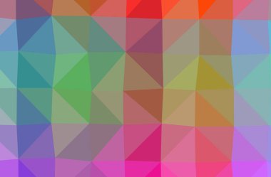 Soyut Mavi, Yeşil, Kırmızı, yatay düşük polimer arkaplan. Çok güzel bir çokgen dizaynı. İhtiyaçlarınız için faydalı. 