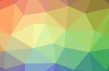 Soyut Yeşil, Turuncu, Sarı yatay düşük polyester arkaplan. Çok güzel bir çokgen dizaynı. İhtiyaçlarınız için faydalı. 