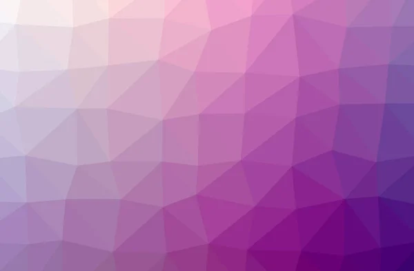 抽象紫色水平低聚类背景的说明 美丽的多边形设计模式 对你的需要很有用 — 图库照片