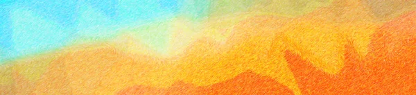 Turuncu Renkli Kalem Yüksek Kaplama Arkaplanının Soyut Çizimi — Stok fotoğraf