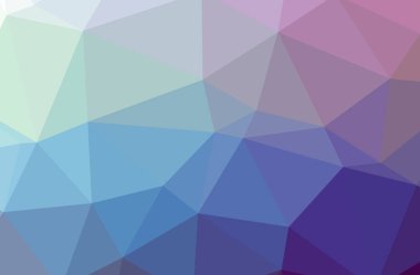 İllüstrasyon Soyut Mavi, mor, kırmızı yatay düşük poli arka plan. Güzel Çokgen tasarım deseni. İhtiyaçlarınız için yararlı. 