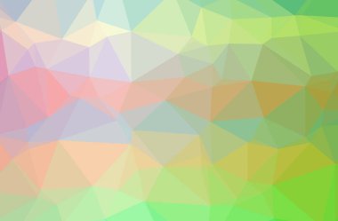 Soyut Yeşil, sarı yatay düşük polyester arkaplan. Çok güzel bir çokgen dizaynı. İhtiyaçlarınız için faydalı. 