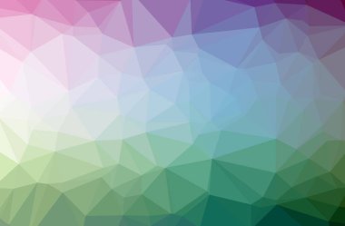 Soyut mavi, yeşil yatay düşük polimer arkaplan. Çok güzel bir çokgen dizaynı. İhtiyaçlarınız için faydalı. 