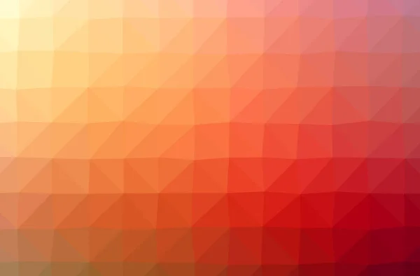 Abbildung Eines Abstrakten Orangen Roten Gelben Horizontalen Poly Hintergrundes Schönes — Stockfoto
