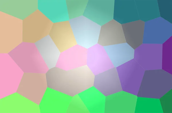 Abstract Illustration Green Giant Hexagon Background — Stock Photo, Image