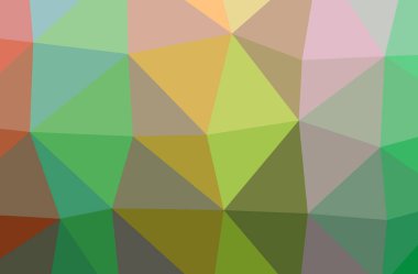 Soyut Yeşil, Kırmızı, Sarı, Yatay Düşük Yalan Makinesi arkaplanı. Çok güzel bir çokgen dizaynı. İhtiyaçlarınız için faydalı. 