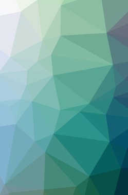 Mavi, mor ve yeşil dikey düşük poli arka plan resmi. Güzel Çokgen tasarım deseni. İhtiyaçlarınız için yararlı. 