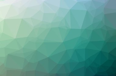 Soyut mavi, yeşil, sarı, yatay düşük polimer arkaplan. Çok güzel bir çokgen dizaynı. İhtiyaçlarınız için faydalı. 