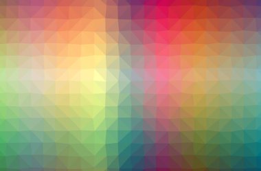 Soyut Yeşil, Turuncu, Pembe, Kırmızı yatay düşük polyester arkaplan. Çok güzel bir çokgen dizaynı. İhtiyaçlarınız için faydalı. 