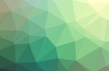 Soyut Yeşil, sarı yatay düşük polyester arkaplan. Çok güzel bir çokgen dizaynı. İhtiyaçlarınız için faydalı. 