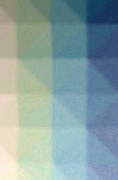 Abstract Illustration Blue Green Yellow Impasto Background — Stock Photo, Image