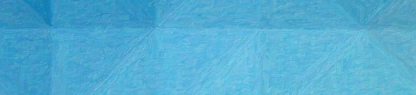 Blue Impasto Форме Баннера — стоковое фото
