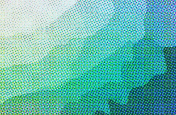 Abstrakte Darstellung Von Blauen Und Grünen Punkten Hintergrund — Stockfoto