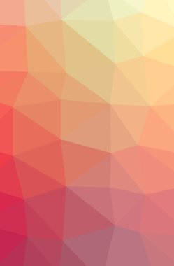 Soyut kırmızı, sarı dikey düşük Poli arka plan resmi. Güzel çokgen tasarım deseni. 