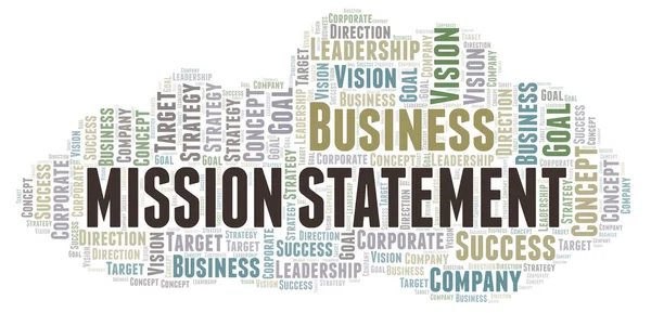 Mission Statement word cloud. Wordcloud made with text only.