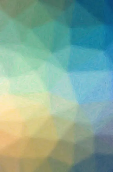 Abstrakcja ilustracja niebieski, fioletowy i zielony Impasto tła — Zdjęcie stockowe