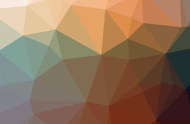 Soyut turuncu yatay düşük Poli arka plan resmi. Güzel çokgen tasarım deseni. 