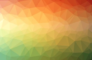 Soyut düşük poli turuncu yatay arka plan resmi.